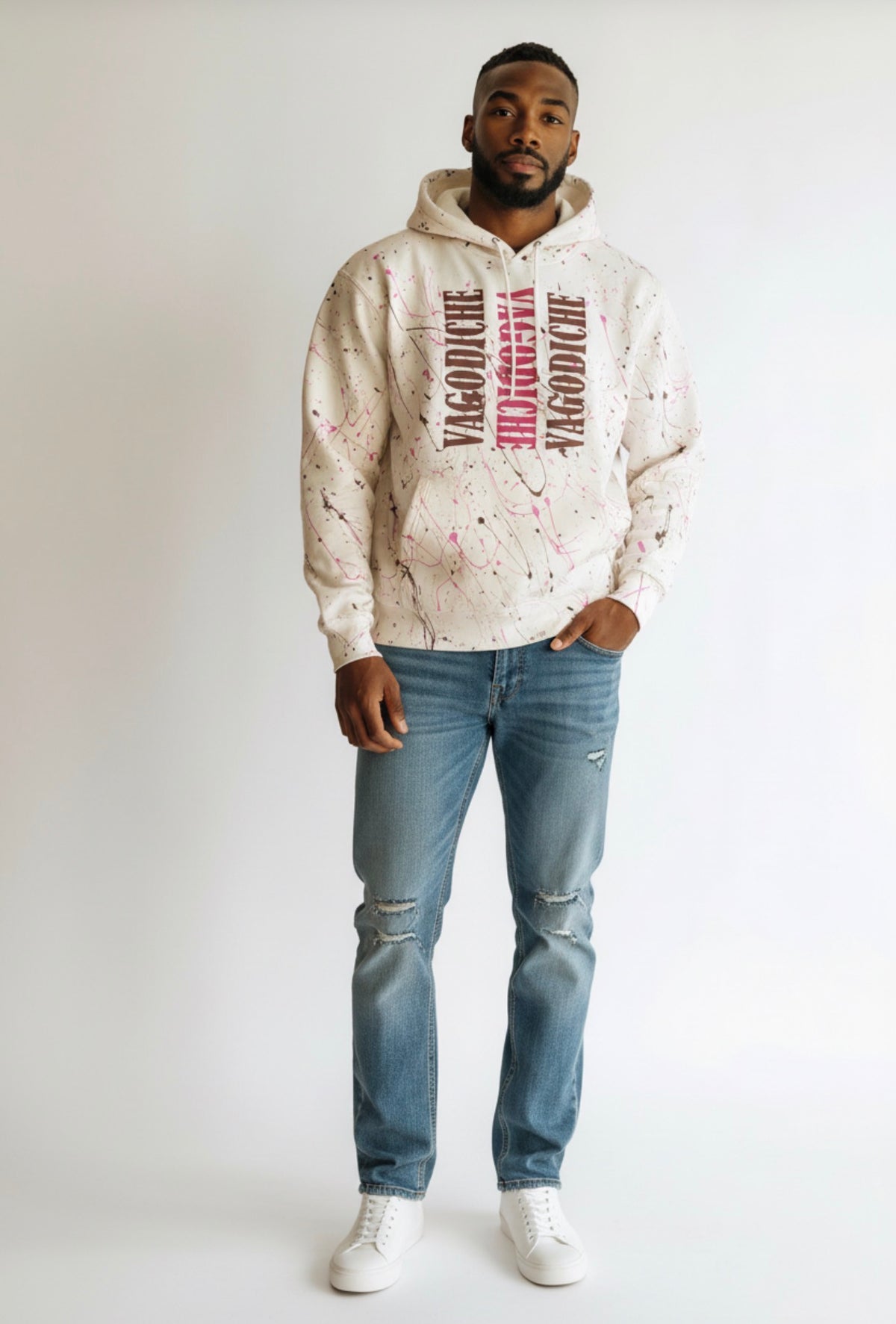 Paint Splatter Hoodie